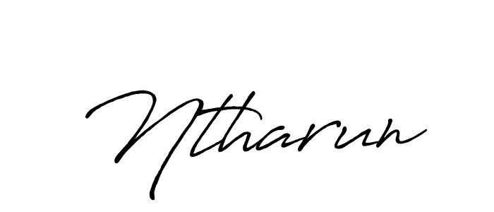 You should practise on your own different ways (Antro_Vectra_Bolder) to write your name (Ntharun) in signature. don't let someone else do it for you. Ntharun signature style 7 images and pictures png