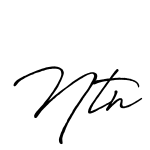 Also You can easily find your signature by using the search form. We will create Ntn name handwritten signature images for you free of cost using Antro_Vectra_Bolder sign style. Ntn signature style 7 images and pictures png