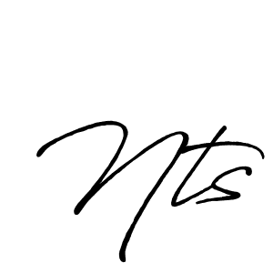 Make a beautiful signature design for name Nts. Use this online signature maker to create a handwritten signature for free. Nts signature style 7 images and pictures png