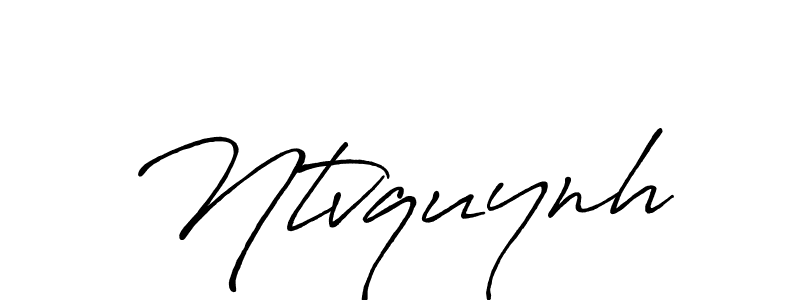 You should practise on your own different ways (Antro_Vectra_Bolder) to write your name (Ntvquynh) in signature. don't let someone else do it for you. Ntvquynh signature style 7 images and pictures png