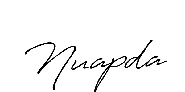 Antro_Vectra_Bolder is a professional signature style that is perfect for those who want to add a touch of class to their signature. It is also a great choice for those who want to make their signature more unique. Get Nuapda name to fancy signature for free. Nuapda signature style 7 images and pictures png