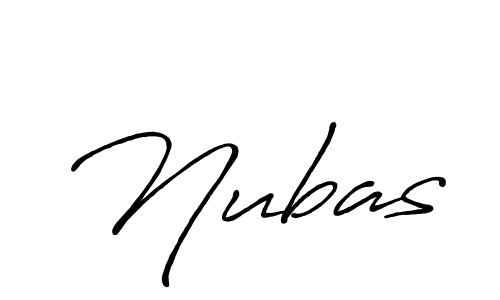 Create a beautiful signature design for name Nubas. With this signature (Antro_Vectra_Bolder) fonts, you can make a handwritten signature for free. Nubas signature style 7 images and pictures png