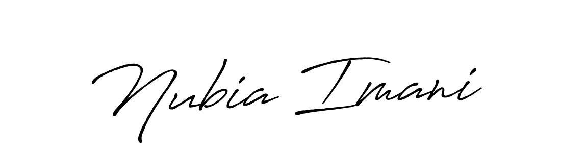 How to Draw Nubia Imani signature style? Antro_Vectra_Bolder is a latest design signature styles for name Nubia Imani. Nubia Imani signature style 7 images and pictures png