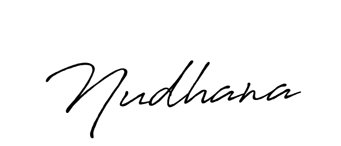 The best way (Antro_Vectra_Bolder) to make a short signature is to pick only two or three words in your name. The name Nudhana include a total of six letters. For converting this name. Nudhana signature style 7 images and pictures png