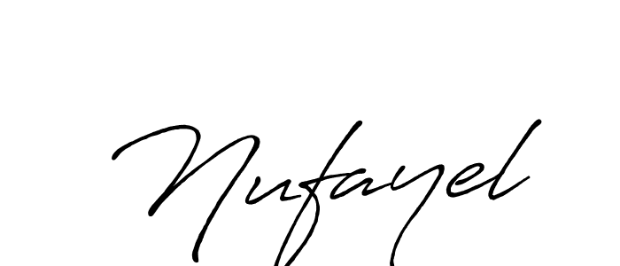 Similarly Antro_Vectra_Bolder is the best handwritten signature design. Signature creator online .You can use it as an online autograph creator for name Nufayel. Nufayel signature style 7 images and pictures png