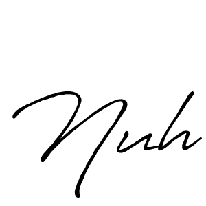 Once you've used our free online signature maker to create your best signature Antro_Vectra_Bolder style, it's time to enjoy all of the benefits that Nuh name signing documents. Nuh signature style 7 images and pictures png