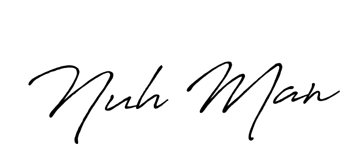Also we have Nuh Man name is the best signature style. Create professional handwritten signature collection using Antro_Vectra_Bolder autograph style. Nuh Man signature style 7 images and pictures png