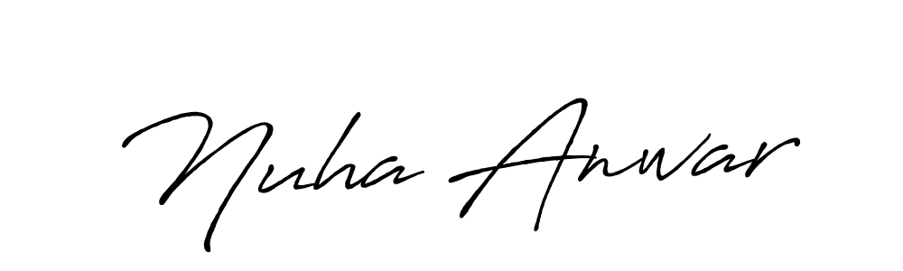 It looks lik you need a new signature style for name Nuha Anwar. Design unique handwritten (Antro_Vectra_Bolder) signature with our free signature maker in just a few clicks. Nuha Anwar signature style 7 images and pictures png