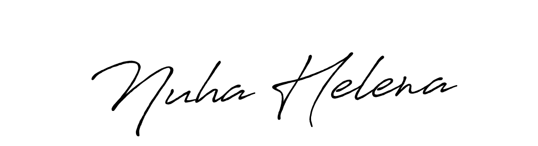 You can use this online signature creator to create a handwritten signature for the name Nuha Helena. This is the best online autograph maker. Nuha Helena signature style 7 images and pictures png