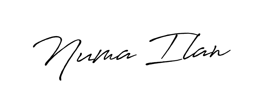 You should practise on your own different ways (Antro_Vectra_Bolder) to write your name (Numa Ilan) in signature. don't let someone else do it for you. Numa Ilan signature style 7 images and pictures png