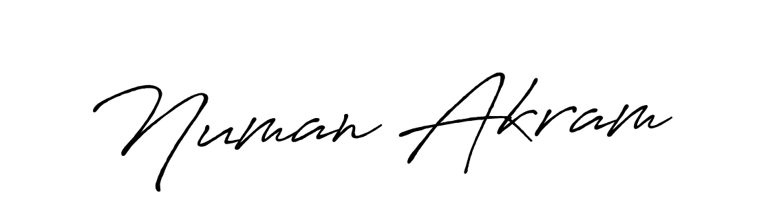 Also we have Numan Akram name is the best signature style. Create professional handwritten signature collection using Antro_Vectra_Bolder autograph style. Numan Akram signature style 7 images and pictures png