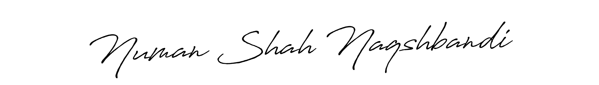 Create a beautiful signature design for name Numan Shah Naqshbandi. With this signature (Antro_Vectra_Bolder) fonts, you can make a handwritten signature for free. Numan Shah Naqshbandi signature style 7 images and pictures png