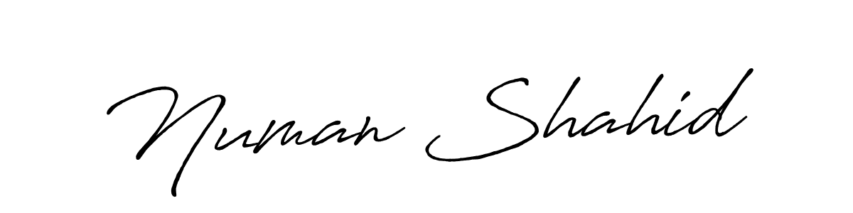 This is the best signature style for the Numan Shahid name. Also you like these signature font (Antro_Vectra_Bolder). Mix name signature. Numan Shahid signature style 7 images and pictures png