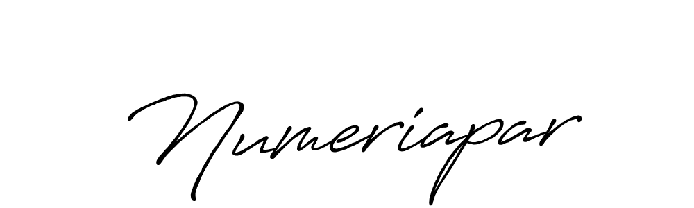 The best way (Antro_Vectra_Bolder) to make a short signature is to pick only two or three words in your name. The name Numeriapar include a total of six letters. For converting this name. Numeriapar signature style 7 images and pictures png