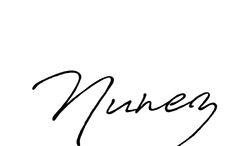 You should practise on your own different ways (Antro_Vectra_Bolder) to write your name (Nunez) in signature. don't let someone else do it for you. Nunez signature style 7 images and pictures png