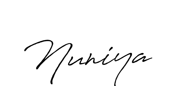 Similarly Antro_Vectra_Bolder is the best handwritten signature design. Signature creator online .You can use it as an online autograph creator for name Nuniya. Nuniya signature style 7 images and pictures png