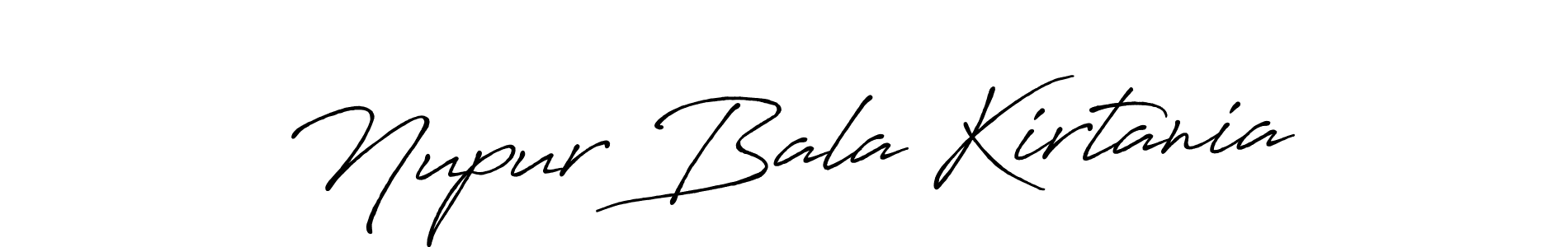 How to make Nupur Bala Kirtania signature? Antro_Vectra_Bolder is a professional autograph style. Create handwritten signature for Nupur Bala Kirtania name. Nupur Bala Kirtania signature style 7 images and pictures png