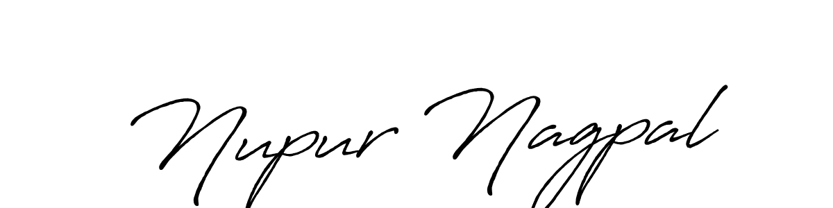 Nupur Nagpal stylish signature style. Best Handwritten Sign (Antro_Vectra_Bolder) for my name. Handwritten Signature Collection Ideas for my name Nupur Nagpal. Nupur Nagpal signature style 7 images and pictures png