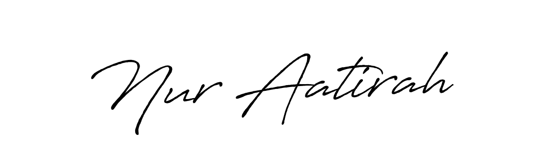Check out images of Autograph of Nur Aatirah name. Actor Nur Aatirah Signature Style. Antro_Vectra_Bolder is a professional sign style online. Nur Aatirah signature style 7 images and pictures png