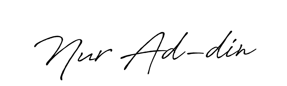 Make a beautiful signature design for name Nur Ad-din. Use this online signature maker to create a handwritten signature for free. Nur Ad-din signature style 7 images and pictures png