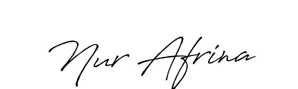 Also You can easily find your signature by using the search form. We will create Nur Afrina name handwritten signature images for you free of cost using Antro_Vectra_Bolder sign style. Nur Afrina signature style 7 images and pictures png