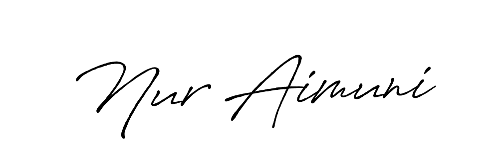 This is the best signature style for the Nur Aimuni name. Also you like these signature font (Antro_Vectra_Bolder). Mix name signature. Nur Aimuni signature style 7 images and pictures png