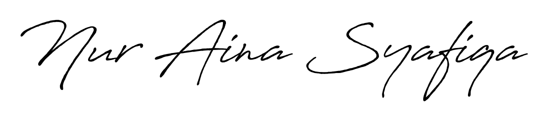 Quickly download Nur Aina Syafiqa name signature in high-resolution PNG using Antro_Vectra_Bolder style. Ready to insert into PDFs and online applications. Nur Aina Syafiqa signature style 7 images and pictures png