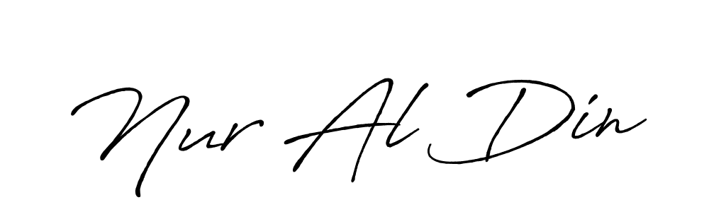 Also we have Nur Al Din name is the best signature style. Create professional handwritten signature collection using Antro_Vectra_Bolder autograph style. Nur Al Din signature style 7 images and pictures png