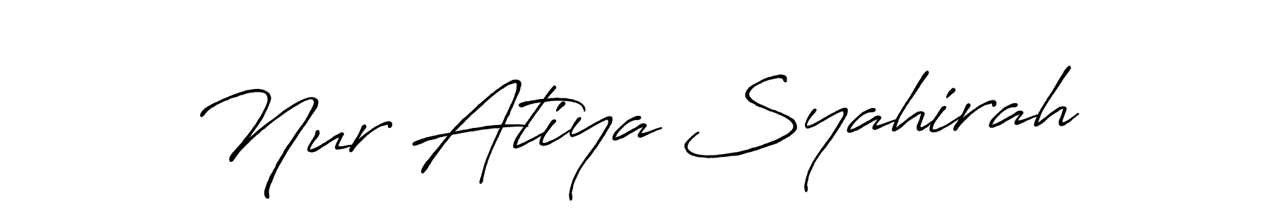 How to make Nur Atiya Syahirah signature? Antro_Vectra_Bolder is a professional autograph style. Create handwritten signature for Nur Atiya Syahirah name. Nur Atiya Syahirah signature style 7 images and pictures png