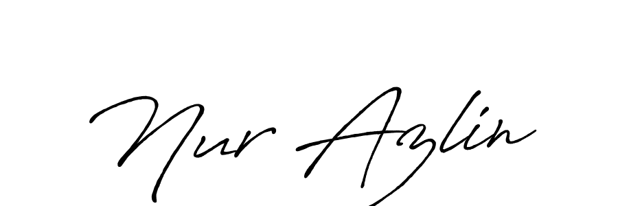 Also You can easily find your signature by using the search form. We will create Nur Azlin name handwritten signature images for you free of cost using Antro_Vectra_Bolder sign style. Nur Azlin signature style 7 images and pictures png