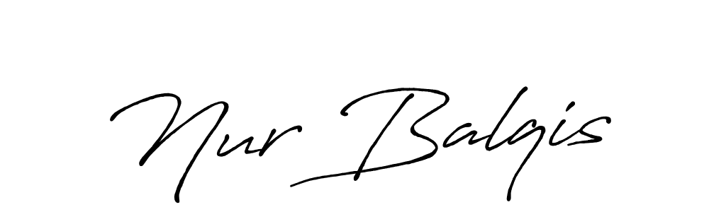 You can use this online signature creator to create a handwritten signature for the name Nur Balqis. This is the best online autograph maker. Nur Balqis signature style 7 images and pictures png