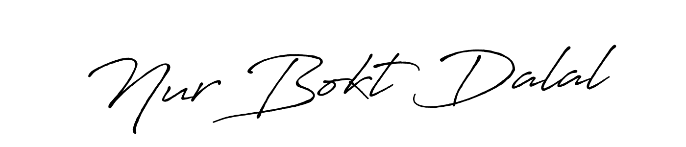 Design your own signature with our free online signature maker. With this signature software, you can create a handwritten (Antro_Vectra_Bolder) signature for name Nur Bokt Dalal. Nur Bokt Dalal signature style 7 images and pictures png