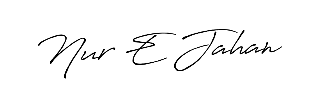 You should practise on your own different ways (Antro_Vectra_Bolder) to write your name (Nur E Jahan) in signature. don't let someone else do it for you. Nur E Jahan signature style 7 images and pictures png
