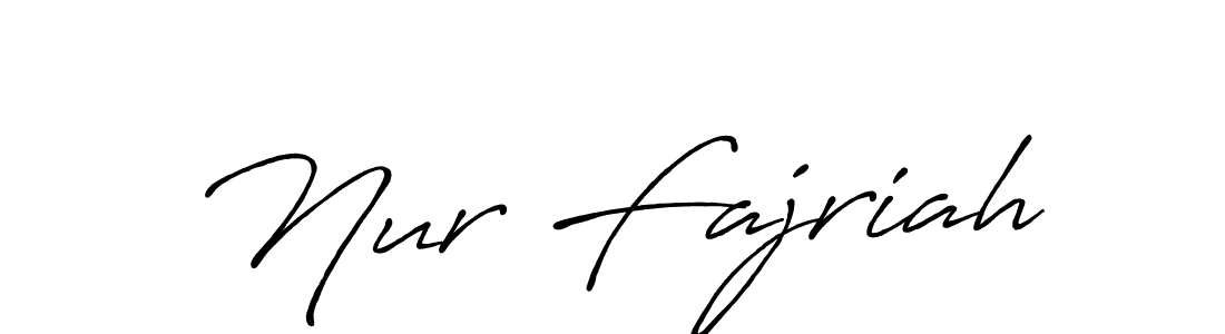 Make a beautiful signature design for name Nur Fajriah. Use this online signature maker to create a handwritten signature for free. Nur Fajriah signature style 7 images and pictures png