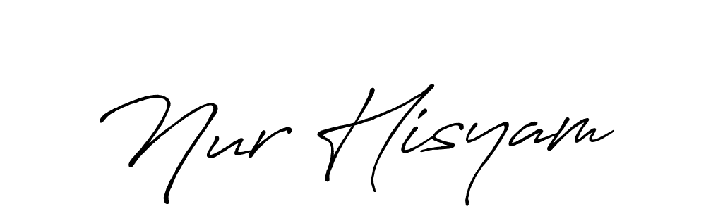 Here are the top 10 professional signature styles for the name Nur Hisyam. These are the best autograph styles you can use for your name. Nur Hisyam signature style 7 images and pictures png