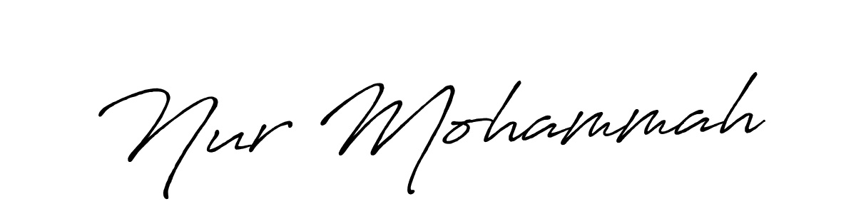 See photos of Nur Mohammah official signature by Spectra . Check more albums & portfolios. Read reviews & check more about Antro_Vectra_Bolder font. Nur Mohammah signature style 7 images and pictures png