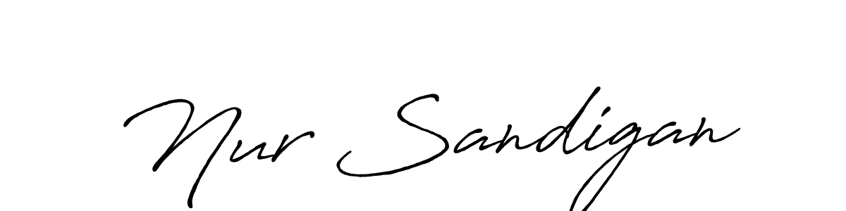 This is the best signature style for the Nur Sandigan name. Also you like these signature font (Antro_Vectra_Bolder). Mix name signature. Nur Sandigan signature style 7 images and pictures png