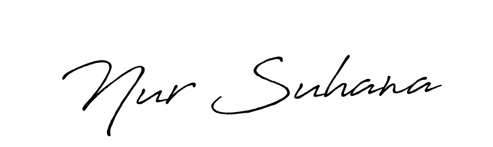 Best and Professional Signature Style for Nur Suhana. Antro_Vectra_Bolder Best Signature Style Collection. Nur Suhana signature style 7 images and pictures png