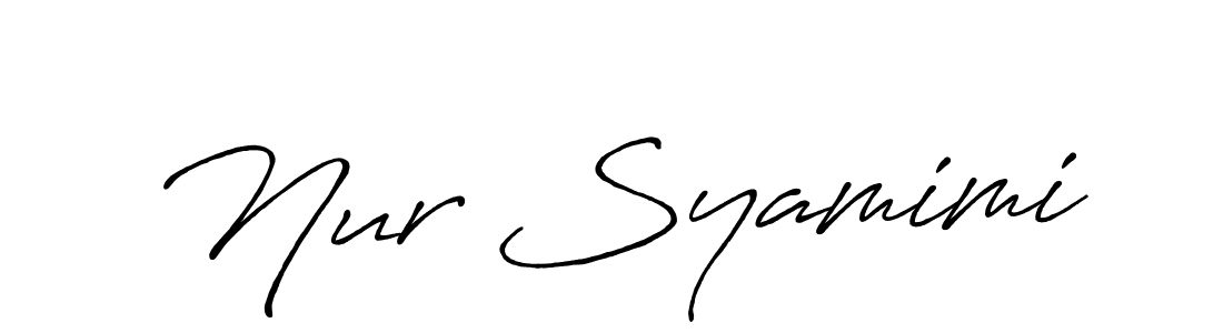 Best and Professional Signature Style for Nur Syamimi. Antro_Vectra_Bolder Best Signature Style Collection. Nur Syamimi signature style 7 images and pictures png