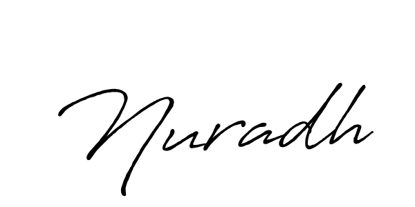 Antro_Vectra_Bolder is a professional signature style that is perfect for those who want to add a touch of class to their signature. It is also a great choice for those who want to make their signature more unique. Get Nuradh name to fancy signature for free. Nuradh signature style 7 images and pictures png