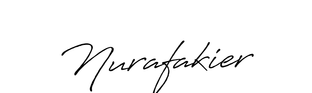 Best and Professional Signature Style for Nurafakier. Antro_Vectra_Bolder Best Signature Style Collection. Nurafakier signature style 7 images and pictures png