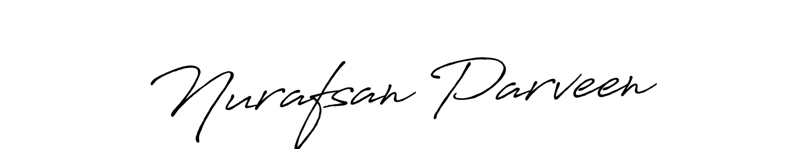 Also You can easily find your signature by using the search form. We will create Nurafsan Parveen name handwritten signature images for you free of cost using Antro_Vectra_Bolder sign style. Nurafsan Parveen signature style 7 images and pictures png