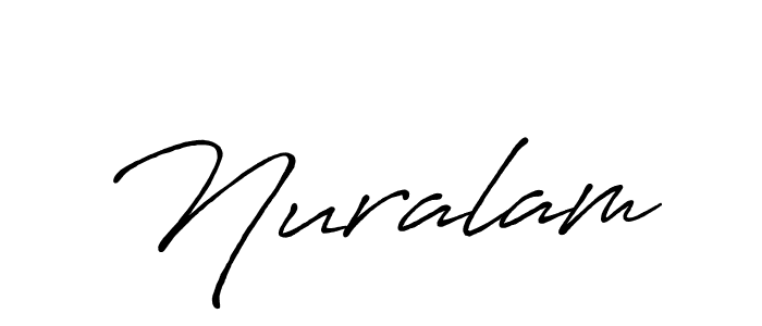 You should practise on your own different ways (Antro_Vectra_Bolder) to write your name (Nuralam) in signature. don't let someone else do it for you. Nuralam signature style 7 images and pictures png