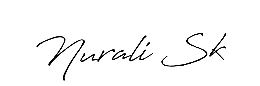 You can use this online signature creator to create a handwritten signature for the name Nurali Sk. This is the best online autograph maker. Nurali Sk signature style 7 images and pictures png