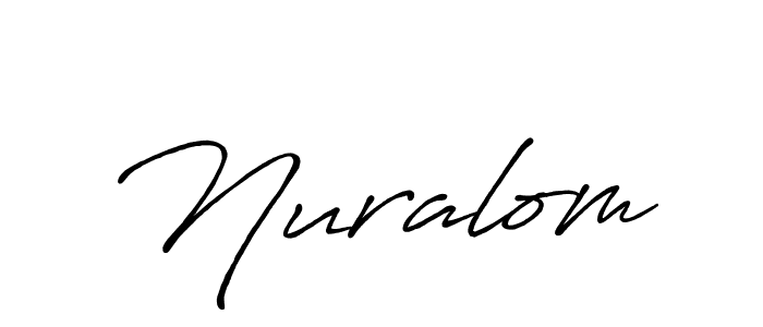 Similarly Antro_Vectra_Bolder is the best handwritten signature design. Signature creator online .You can use it as an online autograph creator for name Nuralom. Nuralom signature style 7 images and pictures png