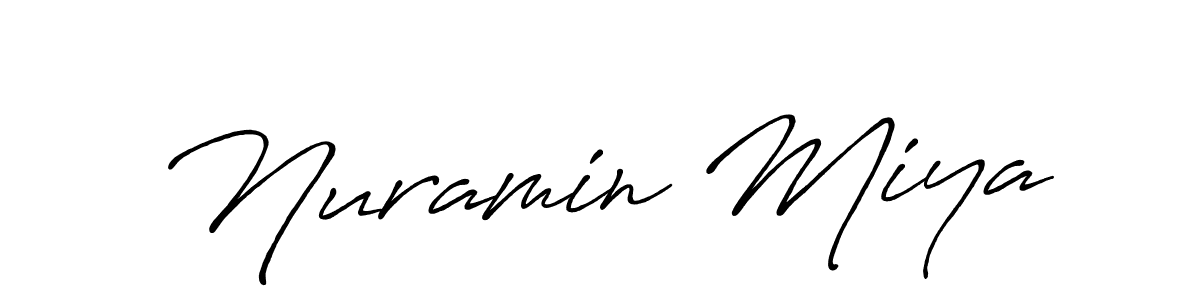 You can use this online signature creator to create a handwritten signature for the name Nuramin Miya. This is the best online autograph maker. Nuramin Miya signature style 7 images and pictures png
