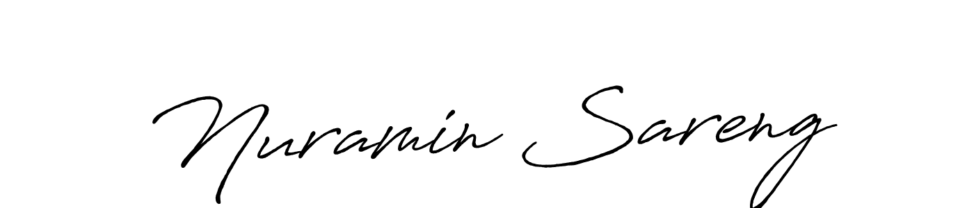 How to make Nuramin Sareng signature? Antro_Vectra_Bolder is a professional autograph style. Create handwritten signature for Nuramin Sareng name. Nuramin Sareng signature style 7 images and pictures png