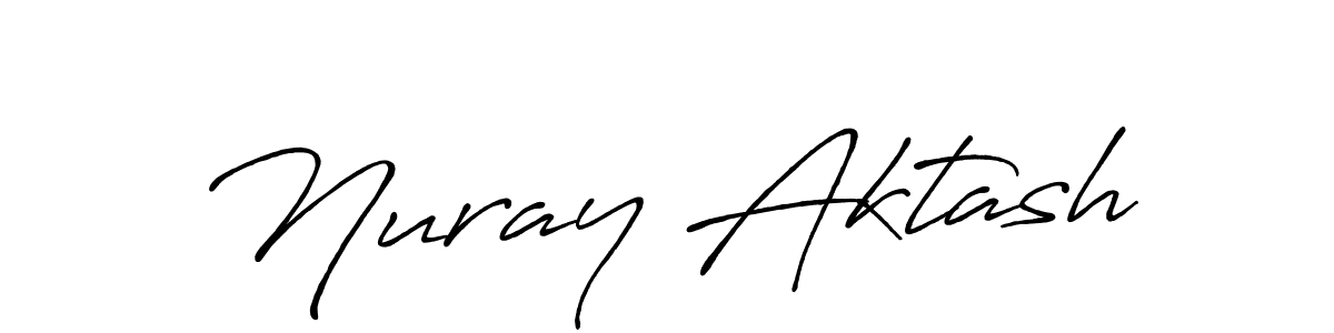 if you are searching for the best signature style for your name Nuray Aktash. so please give up your signature search. here we have designed multiple signature styles  using Antro_Vectra_Bolder. Nuray Aktash signature style 7 images and pictures png