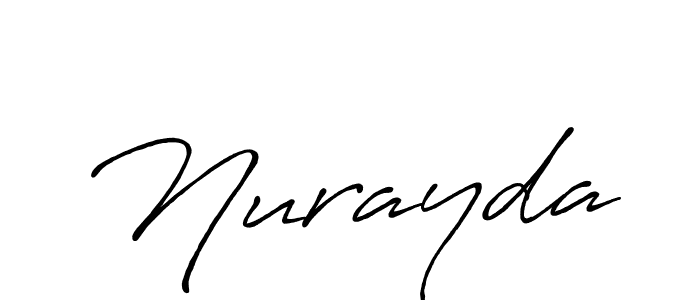 It looks lik you need a new signature style for name Nurayda. Design unique handwritten (Antro_Vectra_Bolder) signature with our free signature maker in just a few clicks. Nurayda signature style 7 images and pictures png