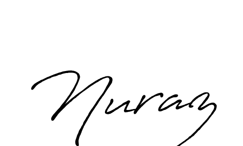 You should practise on your own different ways (Antro_Vectra_Bolder) to write your name (Nuraz) in signature. don't let someone else do it for you. Nuraz signature style 7 images and pictures png
